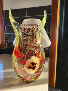 Vintage Murano Glass Vase 