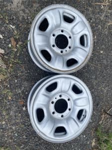 2 brand new wheels for Holden Colorado 