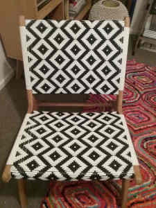 Retro style occasional chair, in excellent condition.