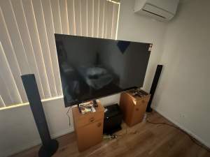 Kogan 65” smart tv with Sony home theatres