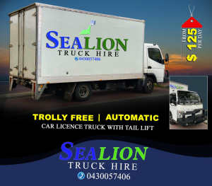 Truck Hire from $125 per day/Removalist/ Items pick up from $50