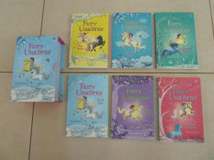 Fairy Unicorns Box Set Collection 6x Books. Usborne. Excellent condn