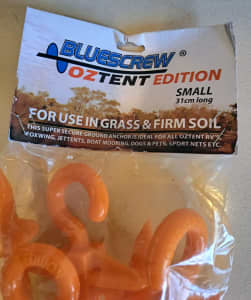 Tent pegs...Oztent bluescrew tent pegs 