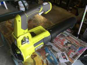 Ryobi 36V Cordless 525CFM Jet Blower - Tool Only In As NEW Condition