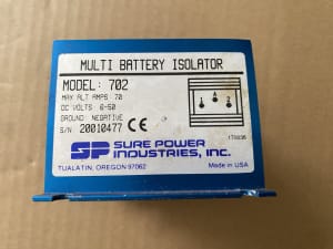 Wanted: Sure Power Multi Battery Isolator Model 702