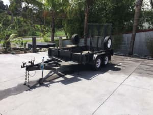 2018 plant/box tandem trailer for towing a kanga