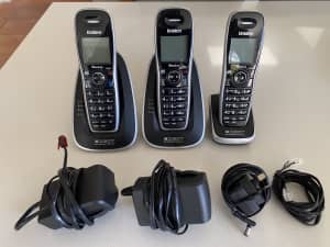 UNIDEN XDECT 8155 LONG RANGE BLUETOOTH CORDLESS PHONE SYSTEM