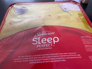 Electric Blanket Sunbeam Double Bed
