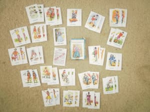 vintage snap/game cards 60 years old - 45%off - Donkey, Golden Egg