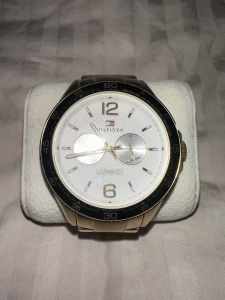 Wanted: Gold, Black & White Tommy Hilfiger Watch