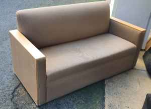 CHEAP Three seater fabric sofa, scratch and stain, Carlton pickup