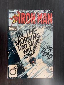 MARVEL The Invincible Iron Man Issue 182 (1984) Luke McDonnell cover