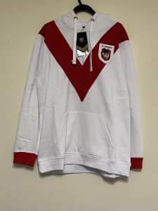 St George cotton 2XL nrl retro hoodie