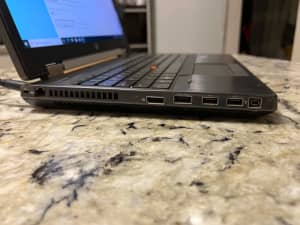 HP EliteBook Rendering Laptop, i7 16gb SSD 1080, no battery