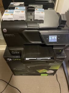 2 x HP office jet PRO and lots of INK