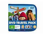 Kids 3 DVD Travel Pack Ice Age Alvin the Chipmunks Rio BRAND NEW