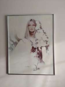 printed art - picture of woman by sarah moon - item 2