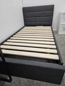 2 x King Single beds with storage drawers 