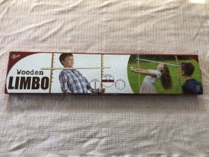 Wooden Limbo set ~Brand new in the box