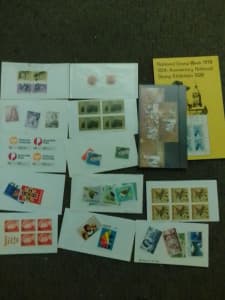 Stamps Australian circa 1950s to 1980s