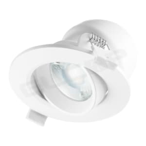 12W Dimmable LED COB Gimble/ Adjustable LED Downlight Kit 90mm Cutout