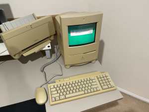 Apple Mac Colour Classic PC StyleWriter II (Retro computer)