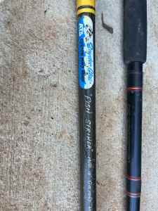 Surf fishing rods Snyder glass custom &angler rods tailor