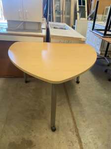Timber Mobile Table with Caster Wheels SALE $85 - Vinsan Salvage G1857
