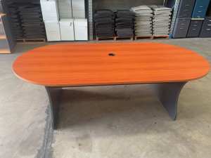BOARDROOM TABLE cherry - 2400 L x 1200 W x 750 H