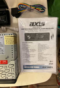 BRAND NEW ASIX CAR STEREO SYSTEM