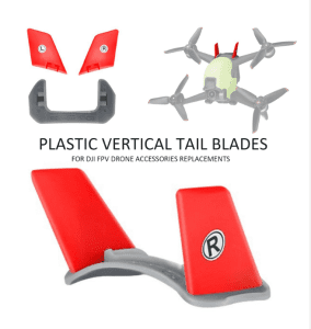 Plastic Vertical Tail Blades Replacements for DJI FPV Drone