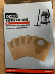 Dust bag for Ozito 1250W Wet n Dry Vacuum 20L VWD-1220 and VWD-1220PT
