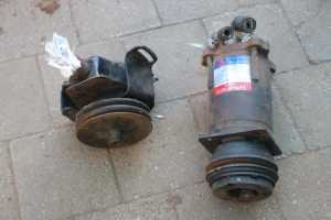 Holden power steering pump & air compressor suit HQ-WB