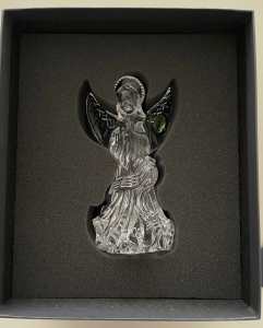 New In Box Waterford Crystal Lismore Angel Of Prayer