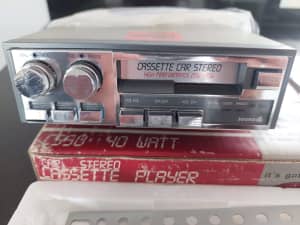 New in Box Vintage Car Stereo 