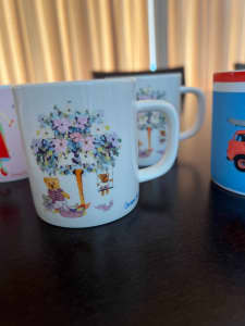 Christopher Vine Design Childrens Mugs set of 6
