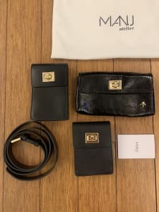Genuine Black Manu Atelier Tech Belt Bag RRP $589.95