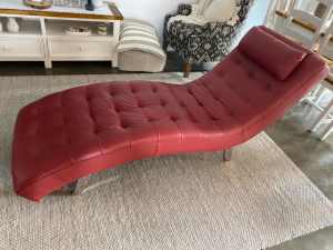 Chaise Leather Lounge