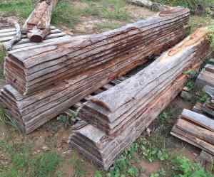 Australian hardwood timber slabs