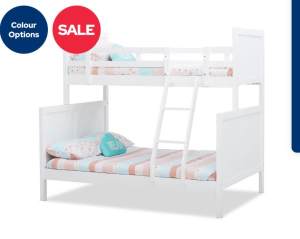 Amart single over double bunk bed