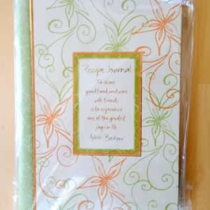 Recipe Journal (by Intrinsic) NEW - great gift - keep family recipes