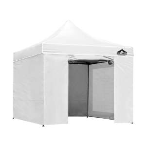 Instahut Gazebo 3x3 Pop Up Marquee Folding Tent Wedding Gazebos Campi