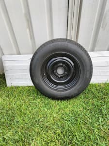 Holden HZ Original Wheel and Tyre 1 only 