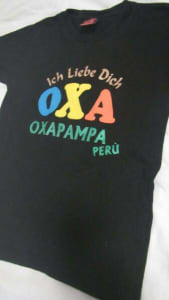kids clothing black tshirt german size 5 boys girls Peru Oxapampa
