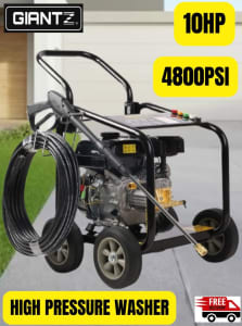 10HP 4800PSI Petrol High Pressure Washer Cleaner (Brand New)