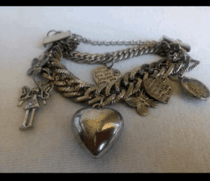 Heart Bracelet with charms