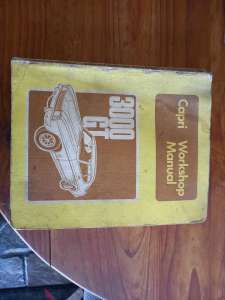 genuine ford capri v6 workshop manual