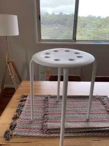 IKEA original white stool