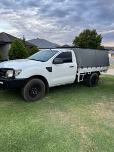 2013 FORD RANGER XL 3.2 (4x4) 6 SP AUTOMATIC C/CHAS