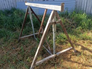 Trestles, bricklaying $30 each 
